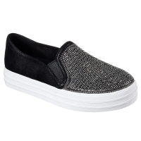 Кеды женские DOUBLE UP SHINY DANCER (черные)