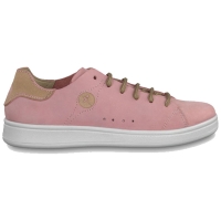 Ботинки на шнурках женские Kety Tamaris (розовый)