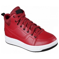 Кроссовки высокие мужские DOWNTOWN (красные)