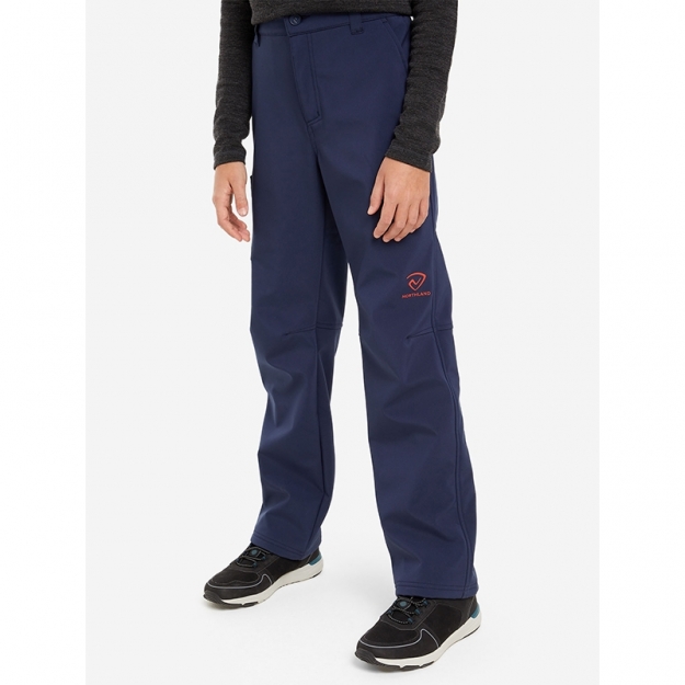 Брюки софтшелл для мальчиков Northland (синие)