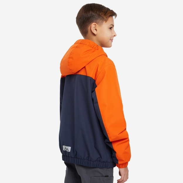 Куртка для мальчиков Outventure (оранжевый/синий)