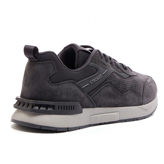 Мужские кроссовки Strobbs из натуральной замши