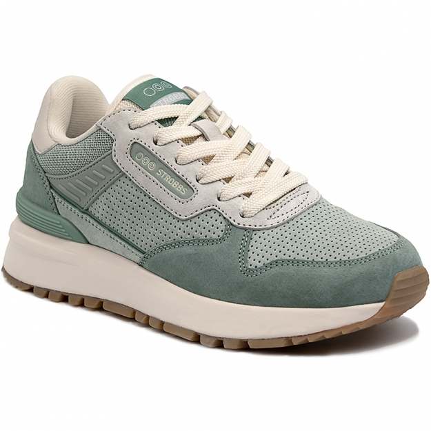 Демисезонные замшевые кроссовки Strobbs 