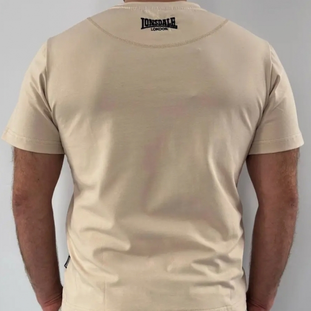 Футболка мужская Lonsdale Classic Logo (капучино)