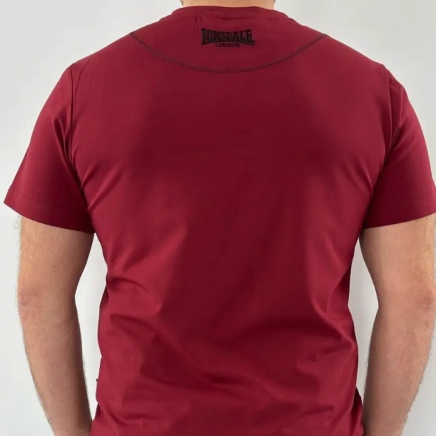 Футболка мужская Lonsdale Small Logo (бордо)