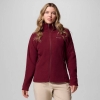 Джемпер флисовый женский Fast Trek II Jacket (бордовый)