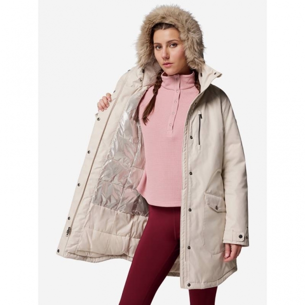 Куртка женская Suttle Mountain™ Long Insulated Jacket бежевый