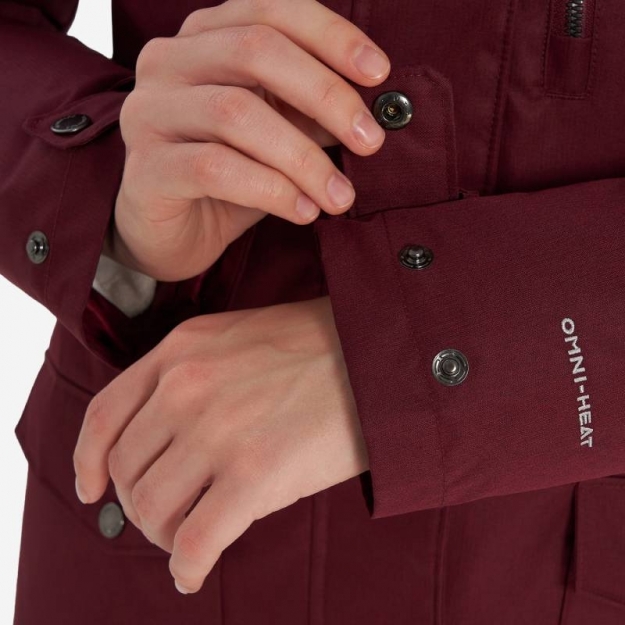 Куртка женская Suttle Mountain™ Long Insulated Jacket бордовый